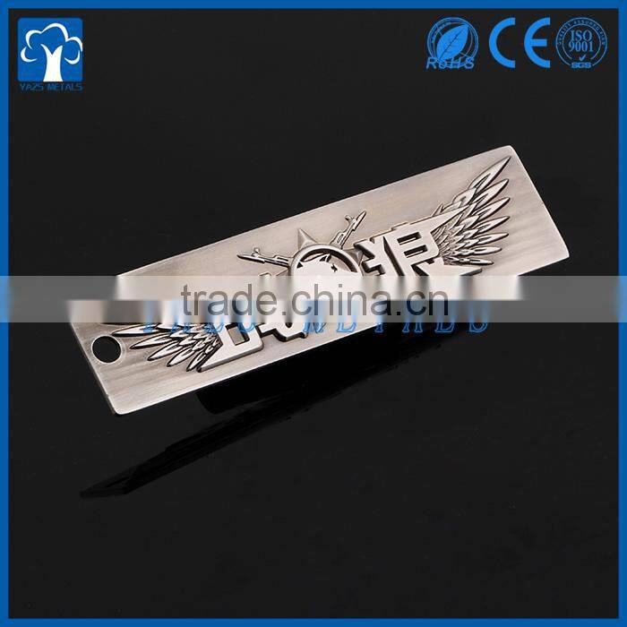 custom metal factory custom metal stamping name plate