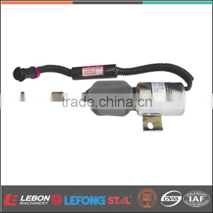 DT112 12V Fuel Shut off Solenoid for Excavator Spare Parts