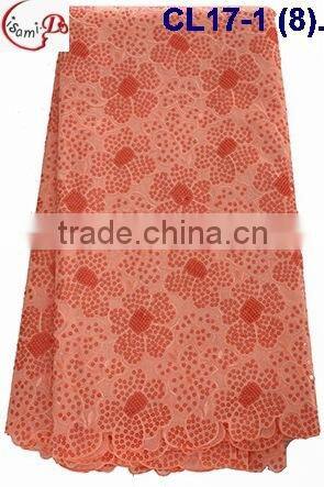 CL17-1 Organza fabric/wedding veul/Bing bing Flower fairy