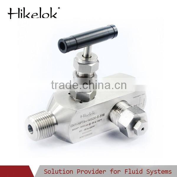 liquid oil gas pneumatic water level control gauge valve
