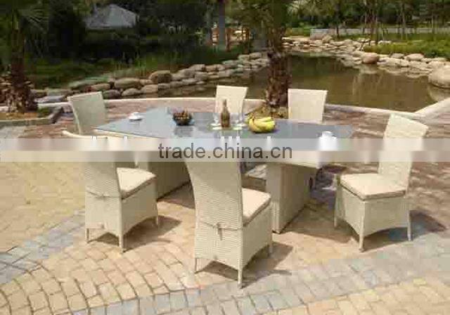 hot sale pe rattan garden art furniture