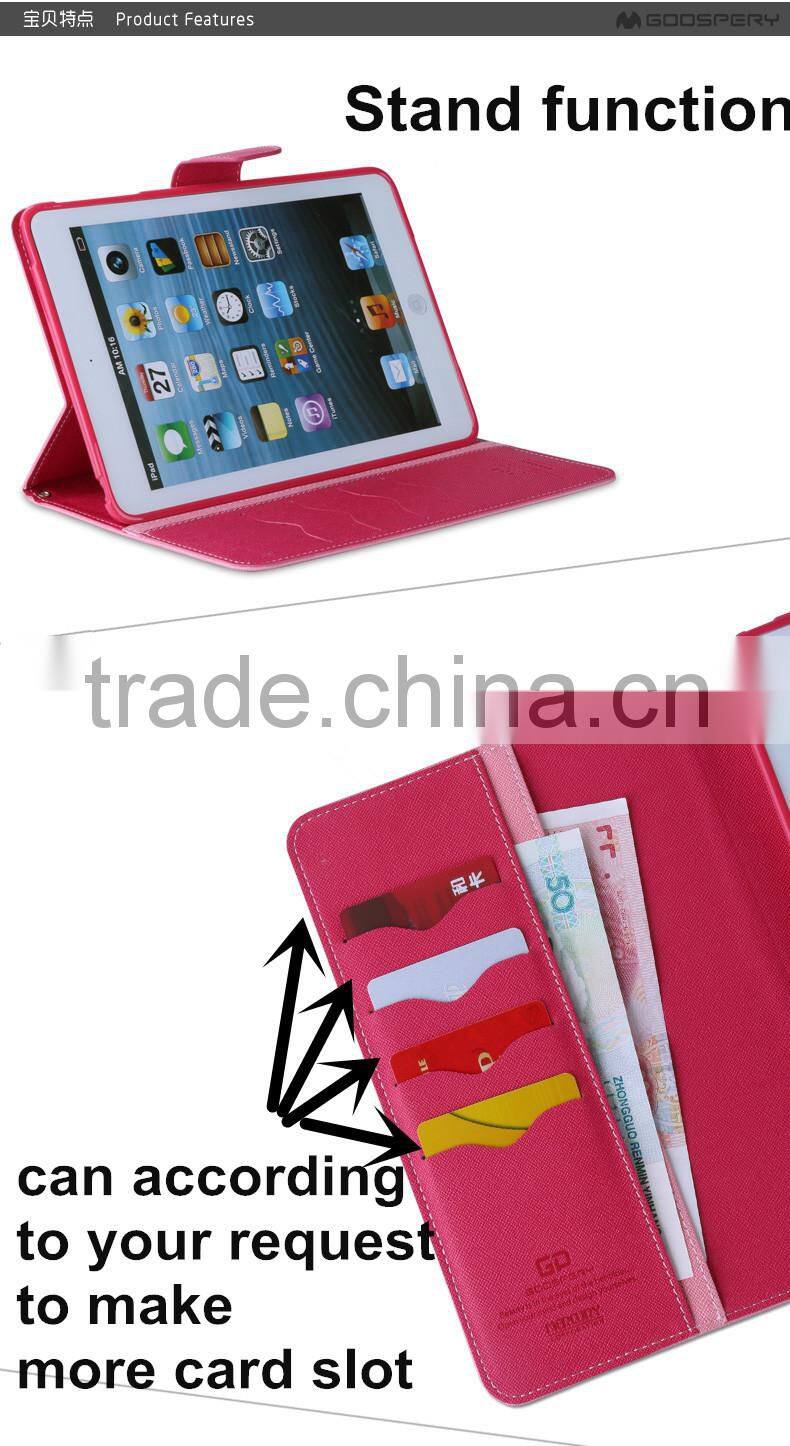 Mercury Goospery Fancy Diary Flip Case For Samsung Galaxy Tab 3 8.0,Flip Leather Case For Samsung Galaxy Tab 3 T3110 8.0