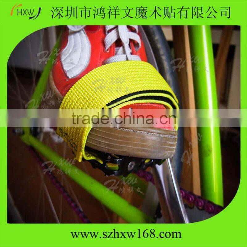 Fixed BMX Bicycle Anti-slip Pedals Cycling Toe Clips Bike Straps