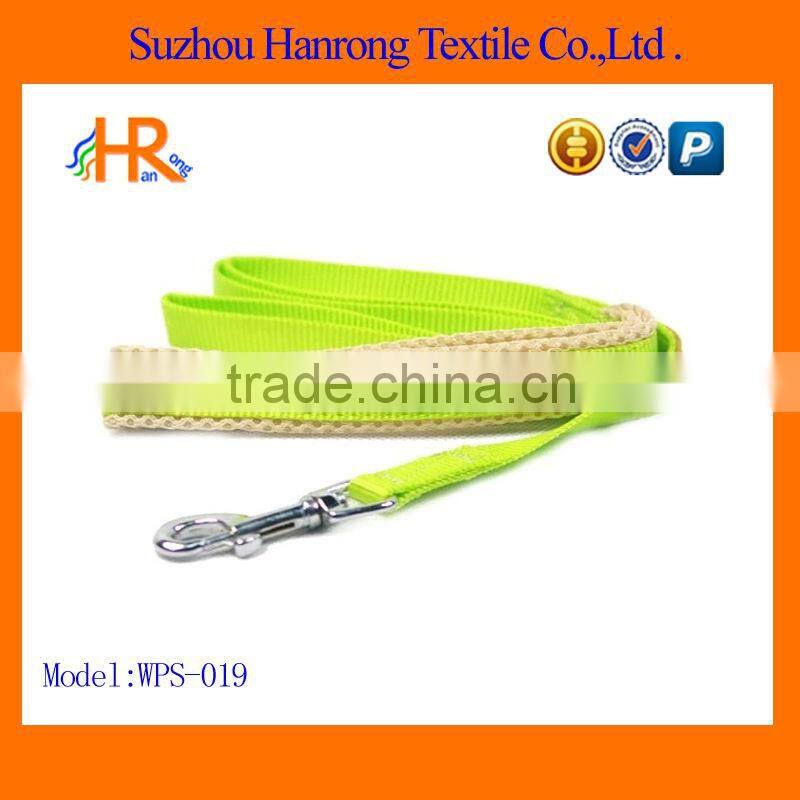 Brown soft paddle pet leash