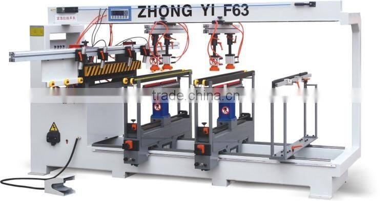 Good quality pecision woodworking multi spindle drilling machine for wood