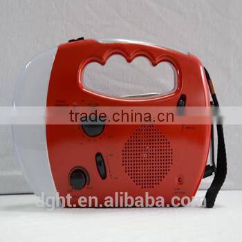 Made in China Portable ABS NOAA Energy dynamo radio waterproof torch light