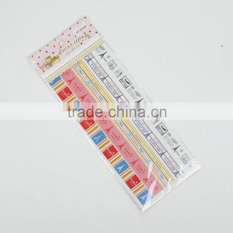 Custom cartoon figure bubbles Sticker book