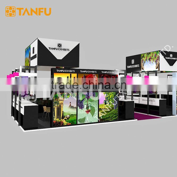 China Trade Show Booth made by Reusable Material