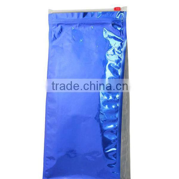 3 side seal pet food slider zipper pouch