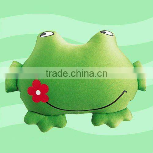 Children cushion of frog shape