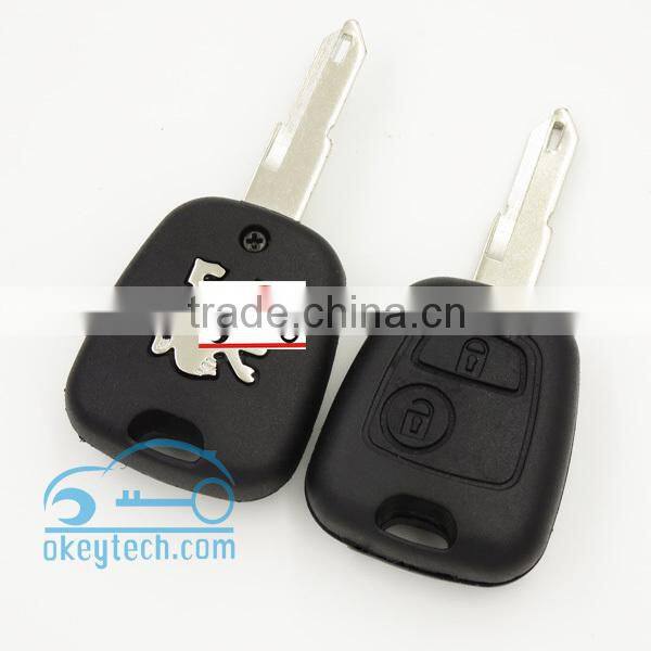 Okeytech car key peugeot 206 key case