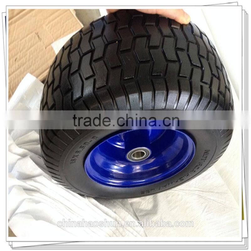 PU foam rubber wheel