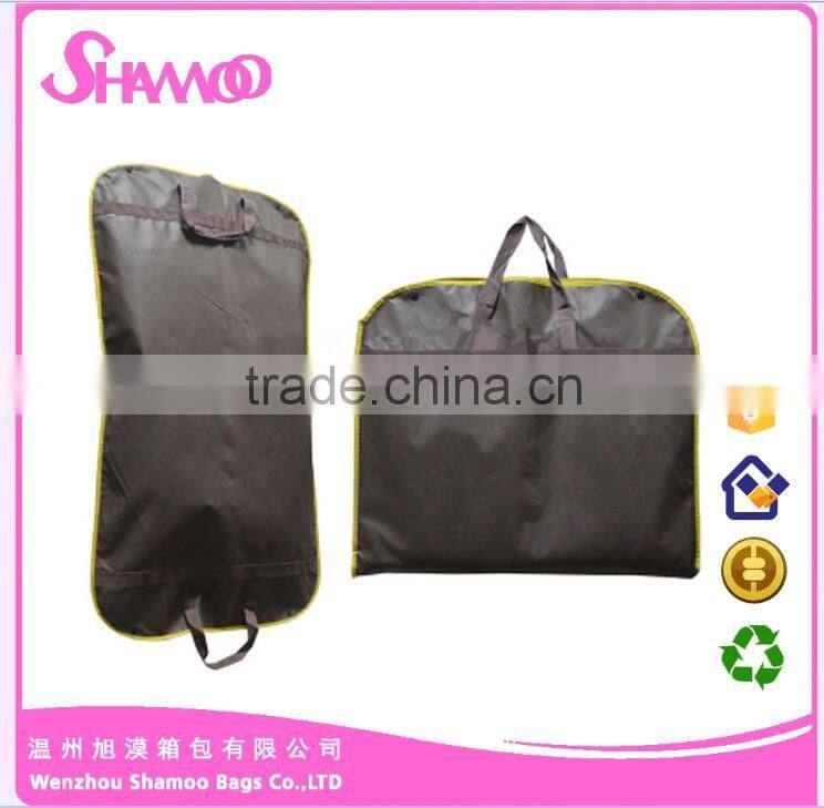 OEM manufacturer foldable reusable fabric wedding dress cover bag