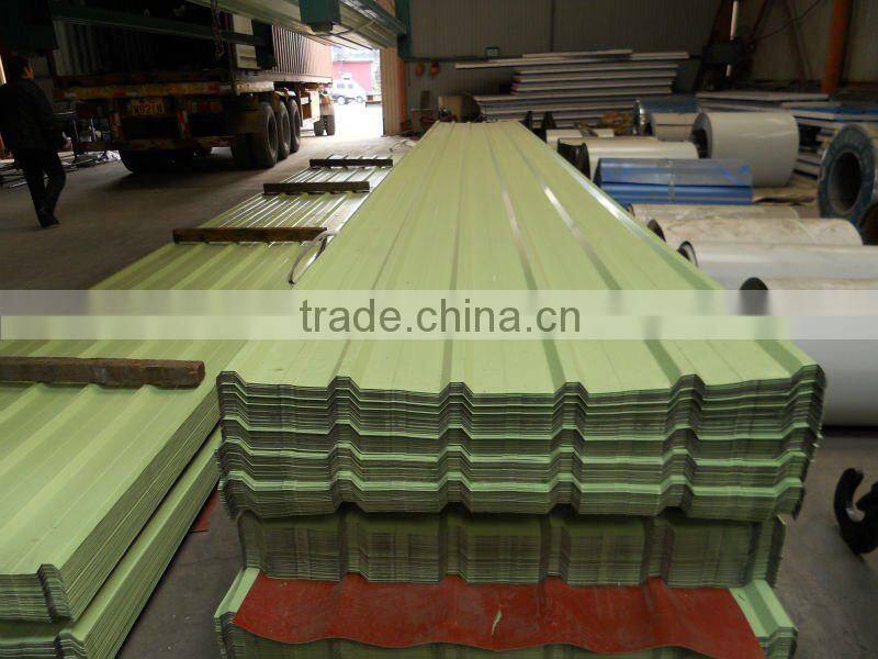 27.color corrugated steel roofing sheet