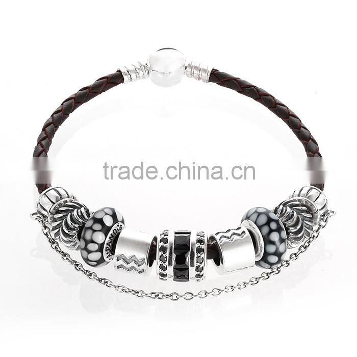 Fit European Style 925 Sterling Silver Picture Design Jewelry Chain