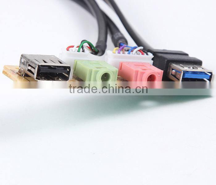 Quality PC Computer Case USB3.0+USB2.0 WLD7924 Front Panel Cable