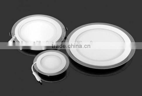 Factory direct supply price hot selling led commercial lighting 6w/12w/18w/24w/30w glass