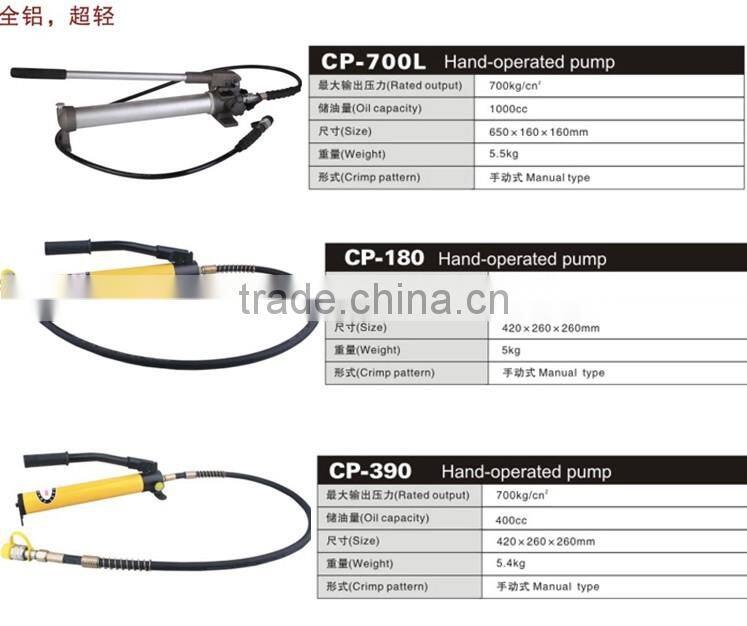 hydraulic hand pump press boat hand pump