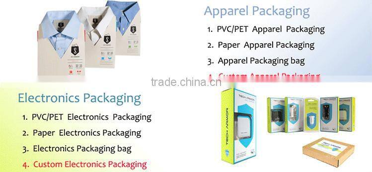 2016 promotional fashion design with window women underwear packaging box