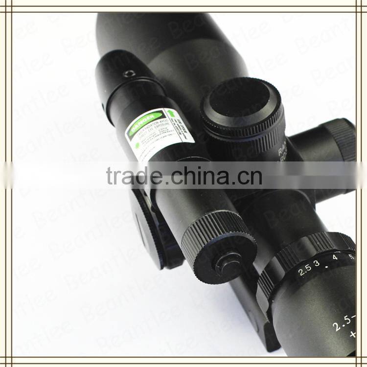 2.5-10X40 high quality 10mw,20mw tactical green laser, ak-47 green laser sight, 10mw green laser sight for green dot sight