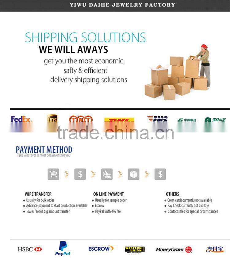 Daihe Fashion necklace with 925 sterling silver&crystal