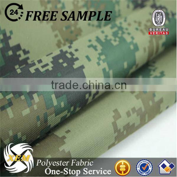 Oxford Fabric with Milky Coated for Military Supply Fabric