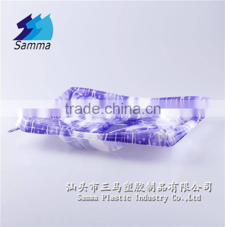 KW-0014XG-B Disposable Clear Plastic Food Sushi Box