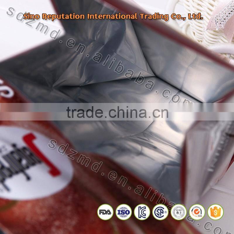 Custom printed side gusset coffee bags for packaging wholesale