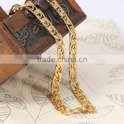 18k gold plated stainless steel 3mm wide small body chain necklace and bracelet sets for men