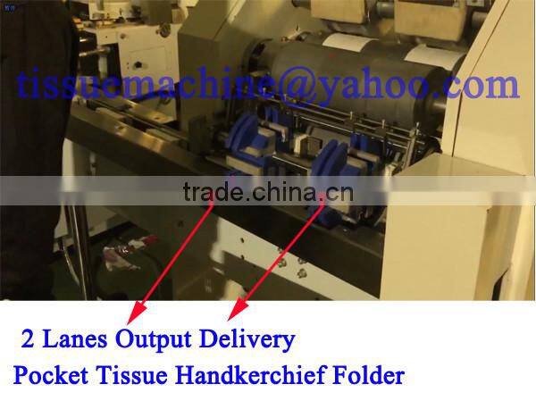 No Need Worker A to Z Pocket Tissue Fully Automatic Handkerchief Production Line