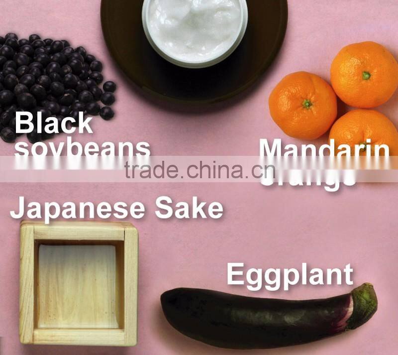 Popular non greasy hand cream for dry skin with Japanese food as ingredients