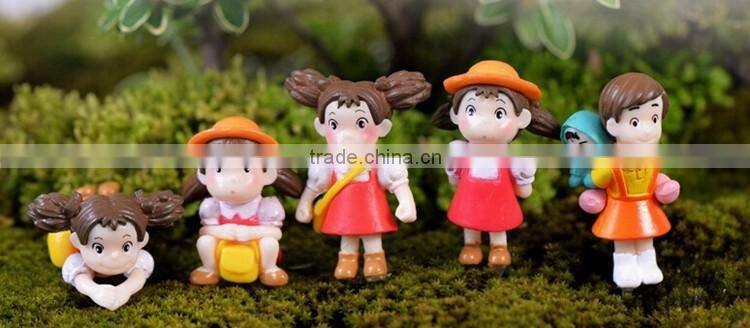 BULK for Gifts, Home or Garden. Unique, handmade Woman Resin figurine terrarium display // resin miniature fat lady figurines