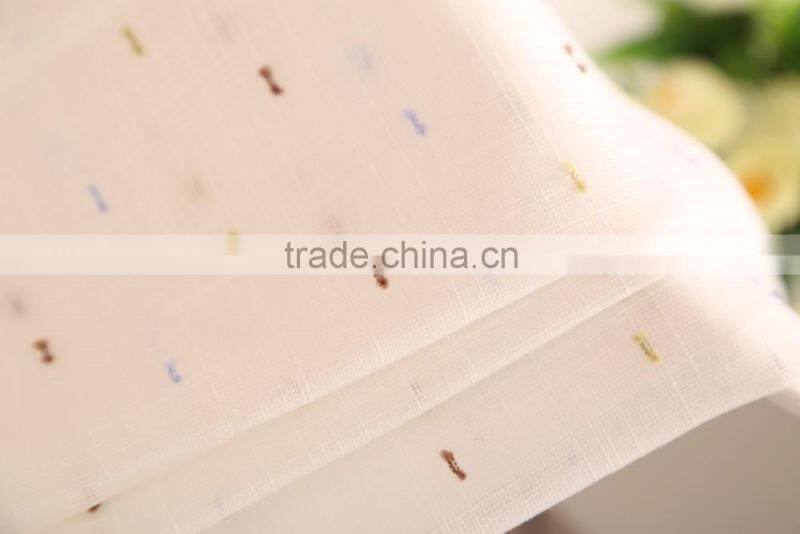 sheer polyester voile eyelet curtain drapes
