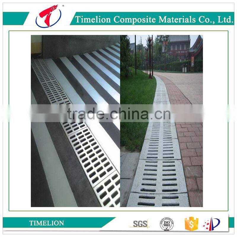 EN124 SGS BMC Rain Trench Gratings for Real Estate rain water drain