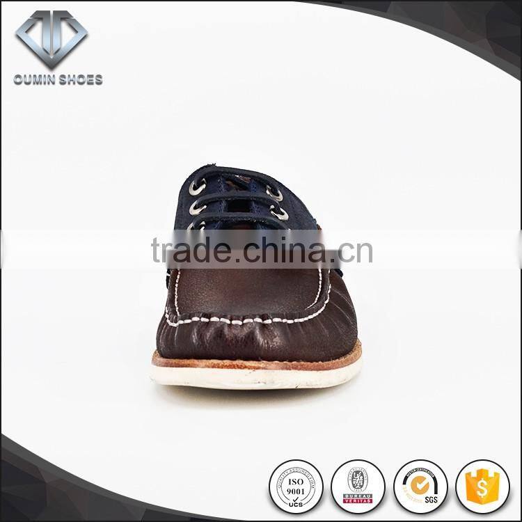 Hot sale Street men fashion real leather cheap casual shoes