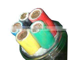 5 core cable insulated coated electrical power cable 5x120mm2 low voltage wire cable