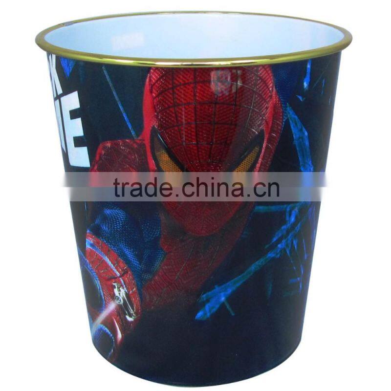 Cartoon 3D Lenticular Printing plastic bucket