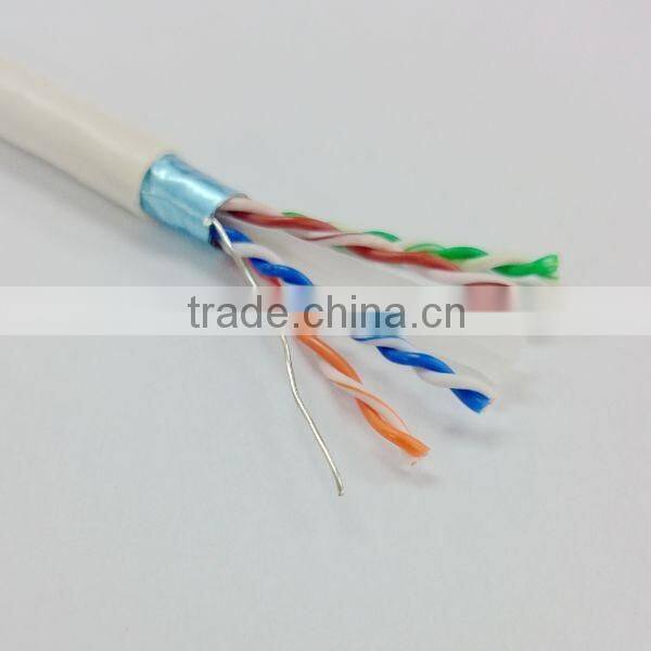 1000FT pure copper 24AWG S/FTP CAT5e shielded Ethernet Cable