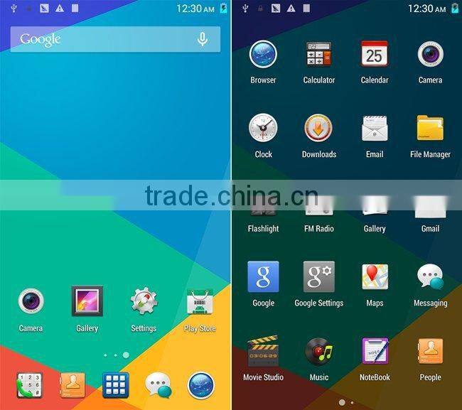 Timmy P7000 Plus 4G Smartphone 64bit MTK6732 Quad Core 5.5 Inch HD Screen White&Gold