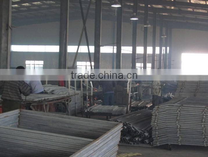 Manufacturers recommend products temporary mobile guard rail / fence net