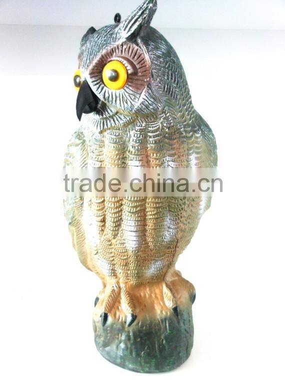 High imitation animal Plastic Blowing Hawk Decoy