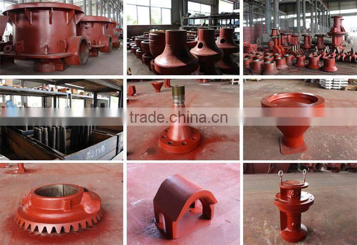 Long life crusher spare/bronze bushing/gear