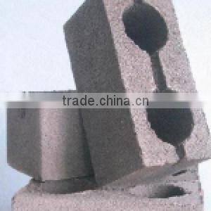 Germany technology QT40-1 Semi-automatic concrete block production line