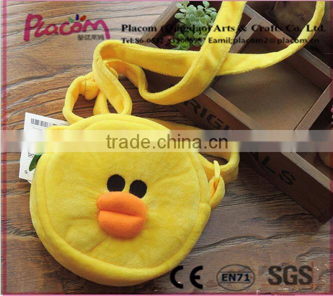 Hot design Customize Cheap Cute Mobile phone Plush Bag