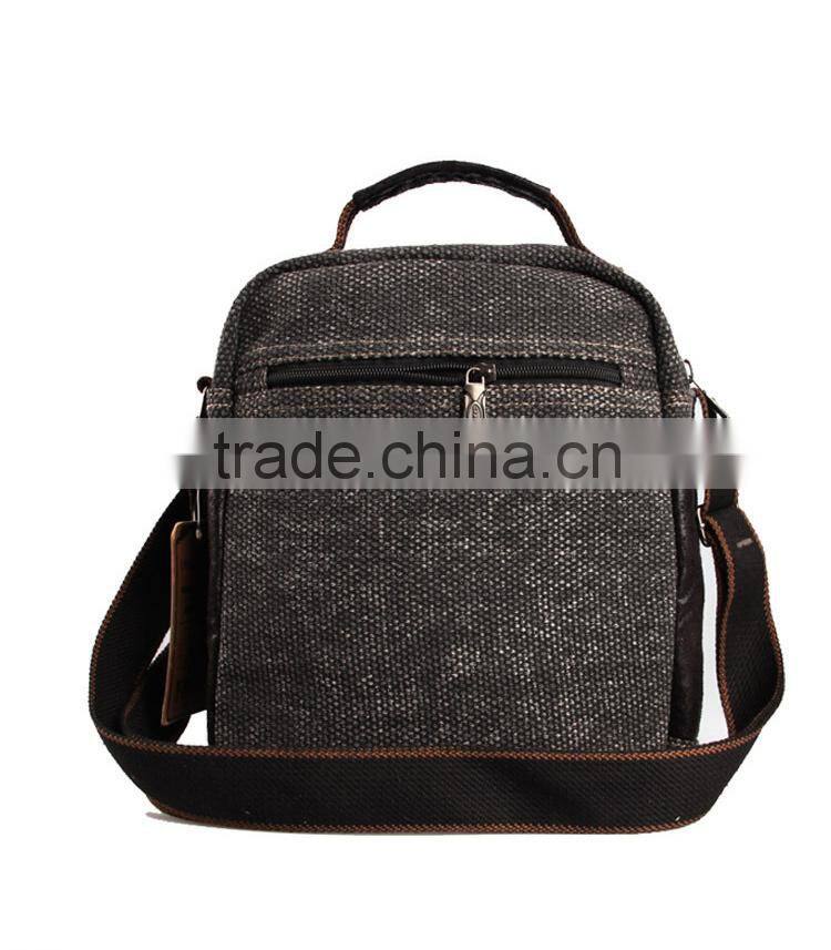 Vintage Canvas Messenger Bag Cell Phone Sling Bag Tablet Messenger Bag Crossbody Bag School Travel Bag