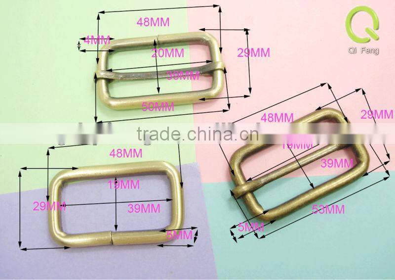 wholesale bag hardware square ring, rectangle sliders, d rings ovel ring