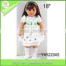 18 inch new plush lovely fashion cute hottest toy doll