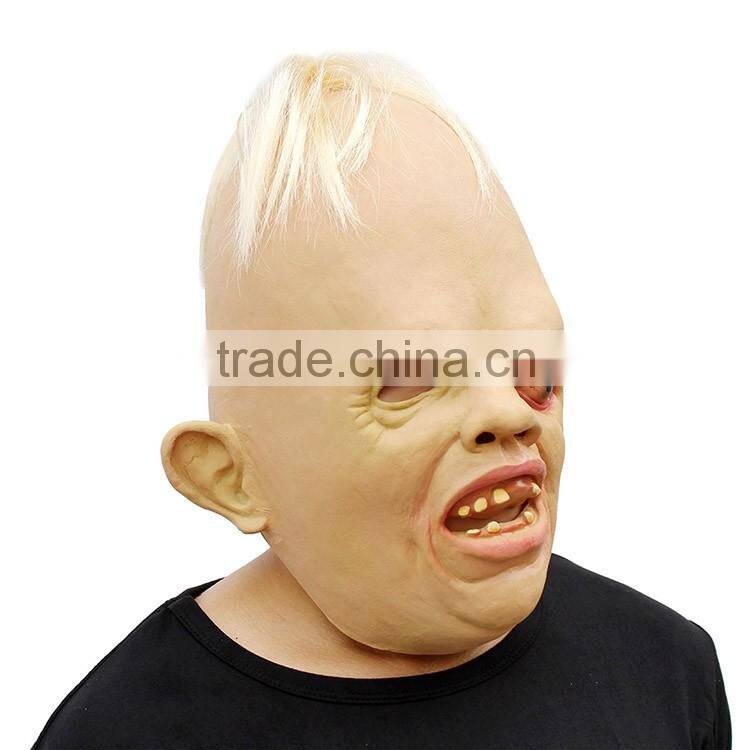 2016 woman Halloween White Cutout clown Mask Lace Sexy Prom Party