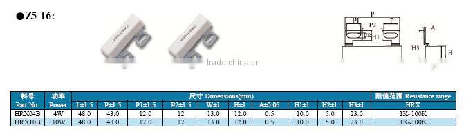 Pakheng Online sale 1K 2K2 10K Cement Resistor