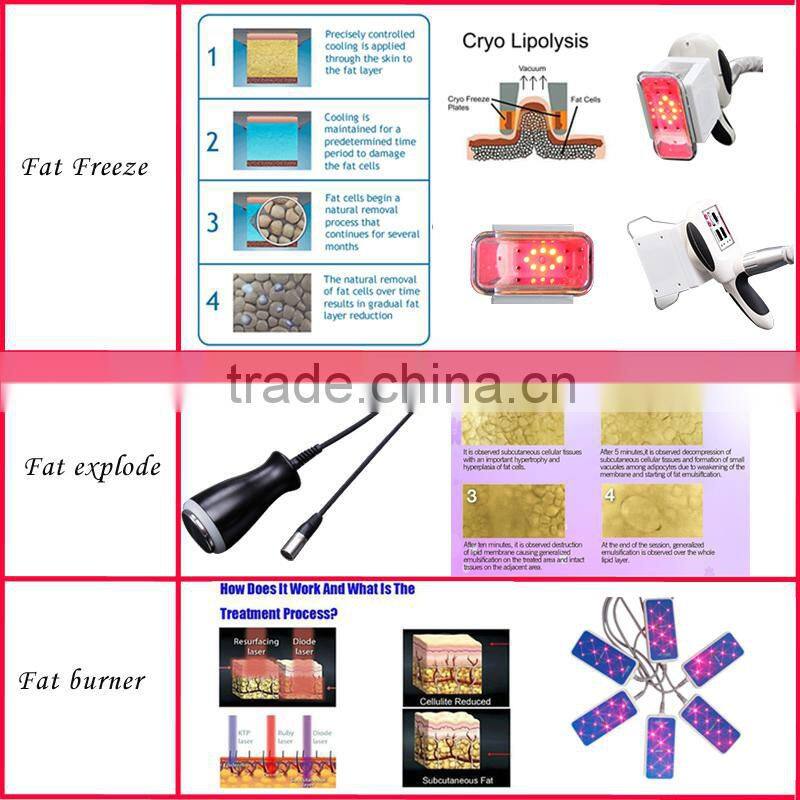 KryoShape Cryolipo fat reucing machine lipo laser and cryolipolisis